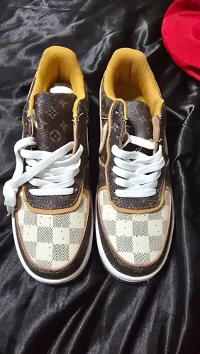 Tênis Louis Vuitton for Nike 38 (7 US masc)NOVO