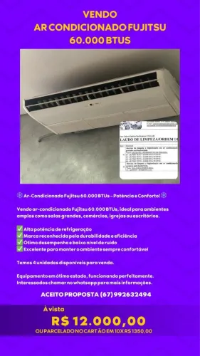 Vendo ar condicionado