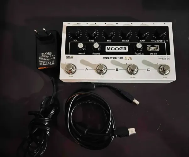 Pedal mooer preamp live