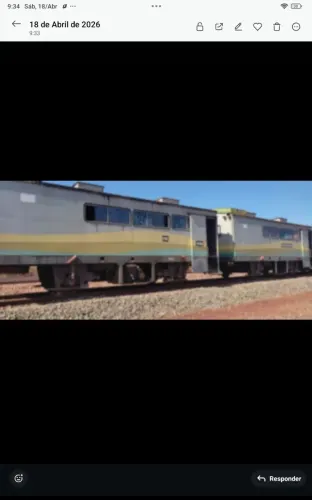 Vendo vagão de trem 