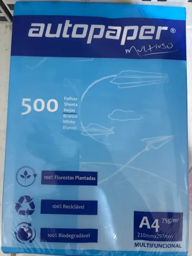 Papel A4 resma