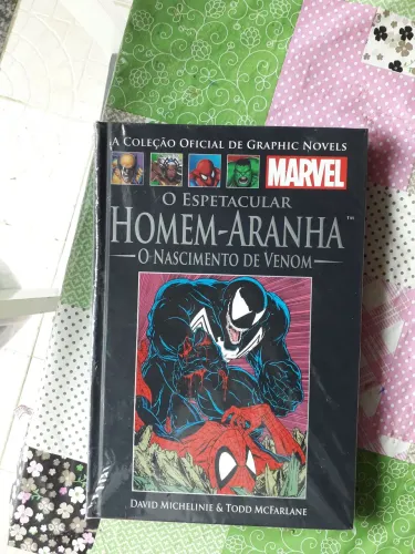 Coleção Marvel salvat o espetacular homem-aranha nascimento de Venom