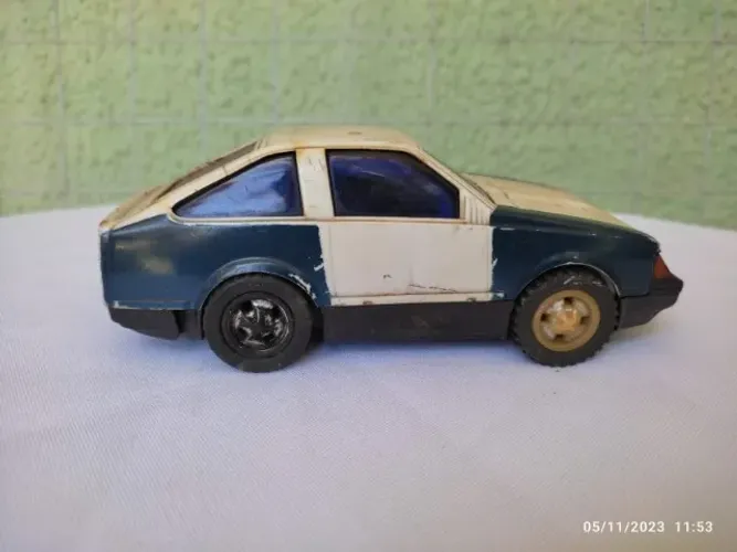 Carrinho Monza Glasslite Comando Polícia Anos 80