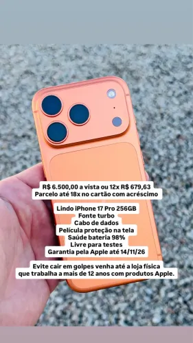 Lindo iPhone 17 Pro