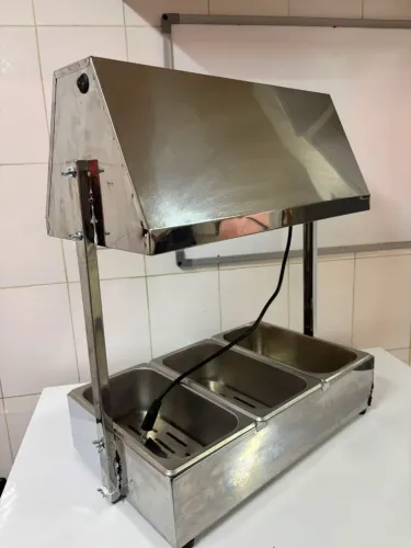 Conservador de Frituras Inox 3 Cubas