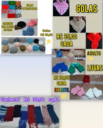 crochê de inverno