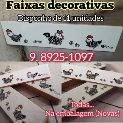 Faixa estilo retrô para decoração
