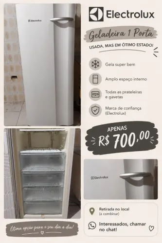 Geladeira Eletrolux 