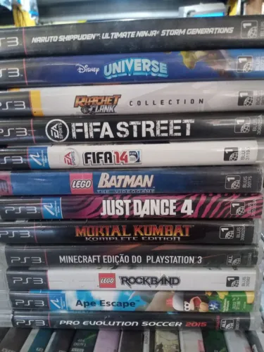 Jogos de PS3 lote com 12 jogos