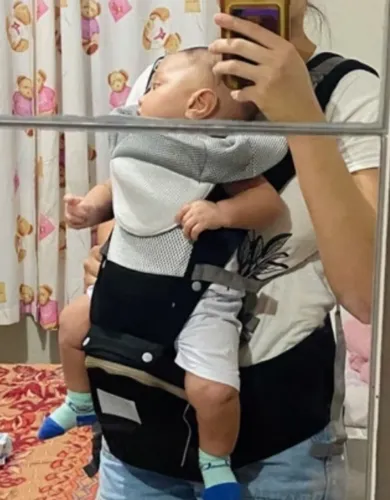 Canguru com assento