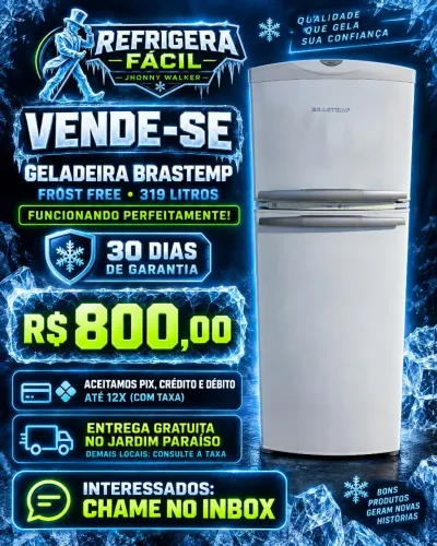 Geladeira Brastemp Frost Free 319 Litros