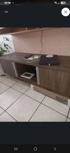 Vendo rack de madeira