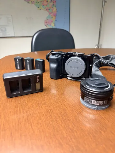 Câmera zve-10 Sony kit