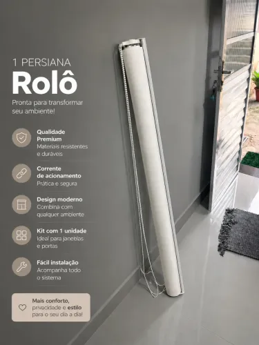 Persiana Rolô - Unidade