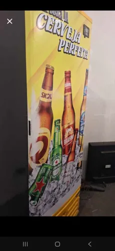 Freezer cervejeiro mais brinde