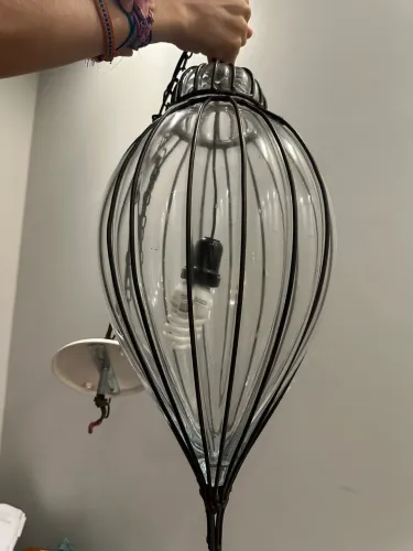 2 Pendentes rústicos 