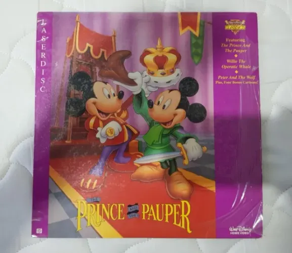 Laser Disc The Prince And The Pauper