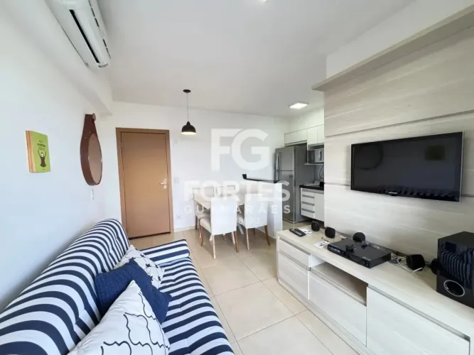 Apartamento Mobiliado para Locação de 1 Quarto com 46m² no Bairro Jardim California!