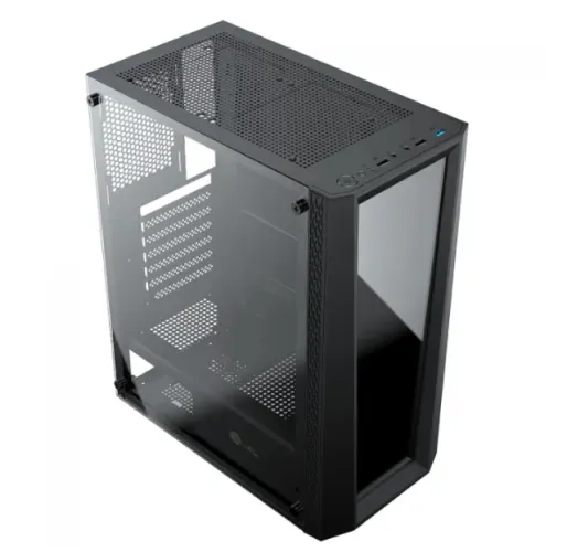 Gabinete gamer, novo, lacrado, 1 fan, vidro temperado, personalizável!