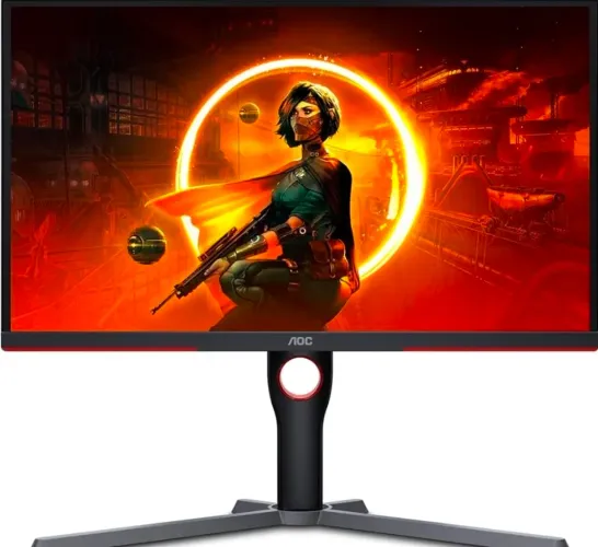 Monitor gamer AOC 240hz com braço articulado
