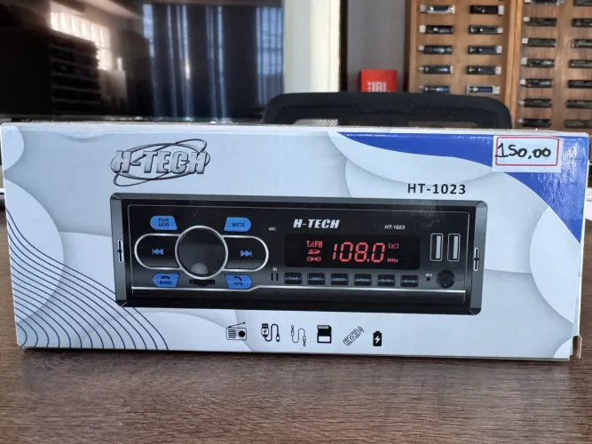 Auto radio Bluetooth 2 usb auxiliar controle novo na caixa e na promoção só 98,99