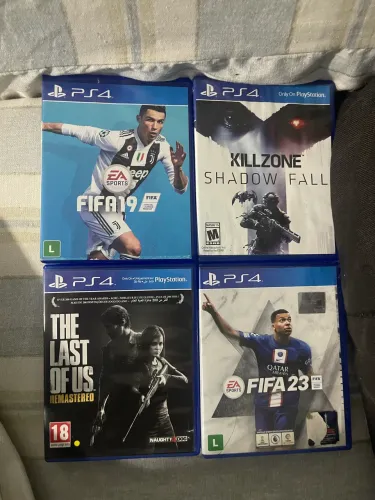 vendo jogos ps4