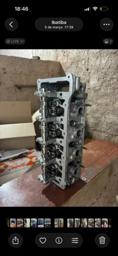 Cabeçote motor zetec 1.0 flex