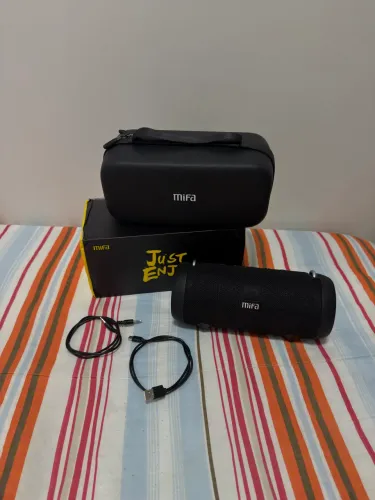 Caixa de Som Bluetooth Mifa Original Completa com Estojo ?