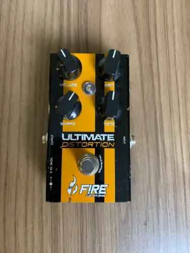 Pedal Fire Ultimate Distortion Custom Shop - Desapego Rápido!
