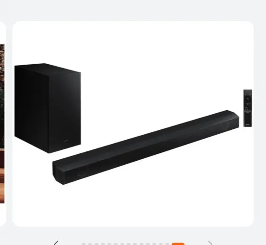 Sound bar c/ subwoofer 