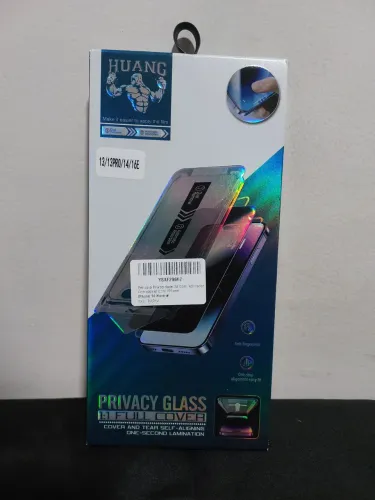 Película de Privacidade para iPhone (13 13Pro 14 e 16E) com aplicador automático.