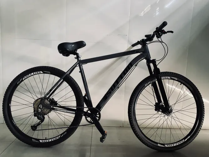 Bike Aro 29 Freio a Óleo - Usada Pouquíssimas Vezes + Selim GTA + Manoplas GTA