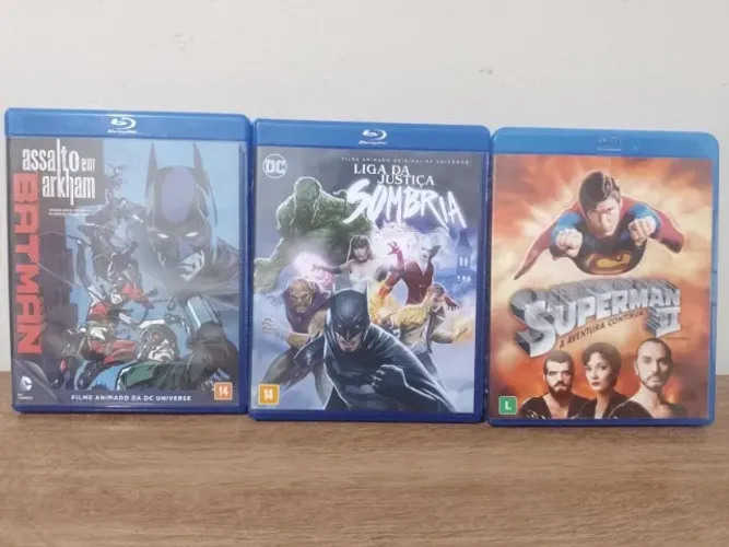 Filmes em Blu Ray (lote)