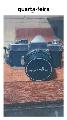 Camera fotográfica colecionador