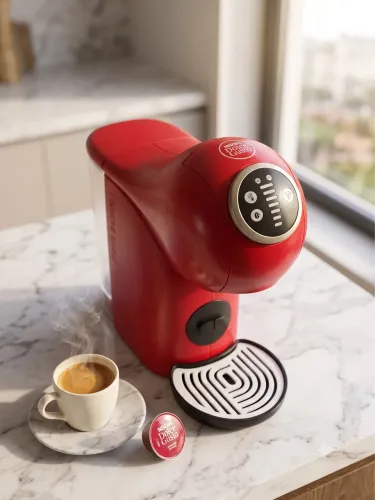 Cafeteira Nescafé Dolce Gustavo Gênio S Plus Vermelha