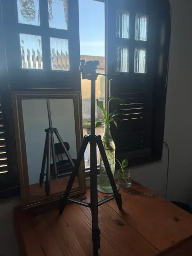 tripé para câmera