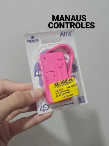 Controle Rossi portão eletrônico