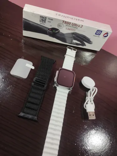 Smartwatch T800 Ultra 2 com Duas Pulseiras (Novo a Pronta Entrega)