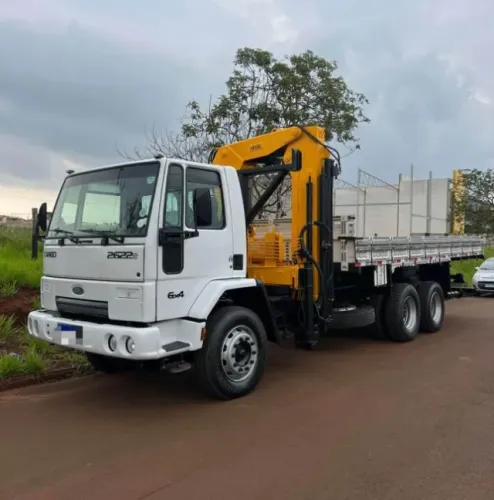 Ford Cargo 2622 2009 6x4 com munck