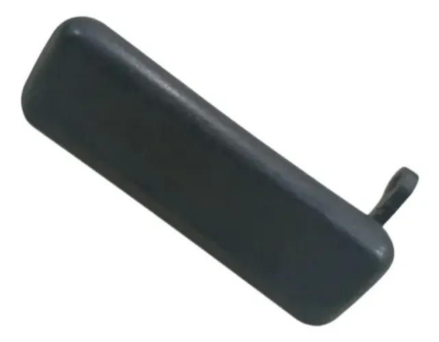 Macaneta Externa Esquerda Ford Escort Verona Apolo 1983 1996 Preto Dianteira
