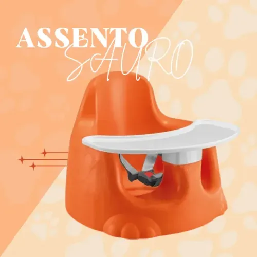 Assento Cadeirinha de Chão Infantil Sauro Tutti Baby