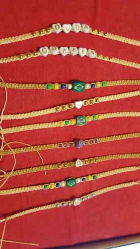 Pulseiras de macrame 