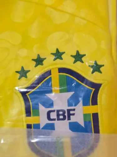 Camisa Nike Brasil 2022/23 ? Estilo Jogador ? Dri-FIT ADV ? Tamanho G ? Amarela uniforme 1