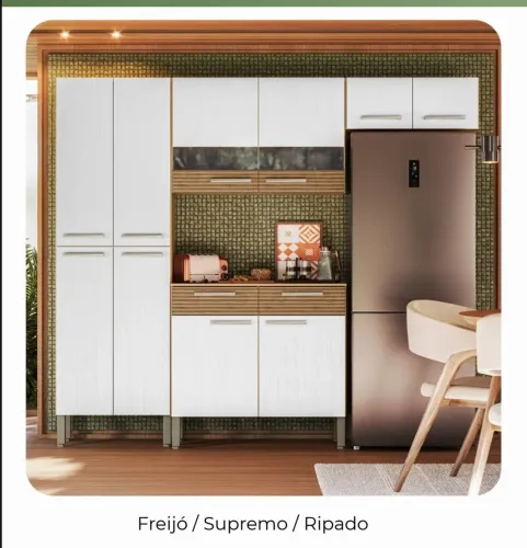 Armário de Cozinha Parede c/ balcão (Pronta entrega)