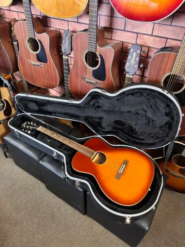 Violão Recording King modelo Ros 9 zerado elétrico fishman sonitone regulado