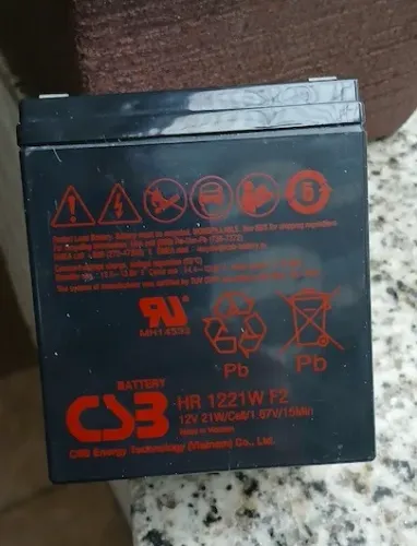 Bateria selada Vrla Agm, marca CSB