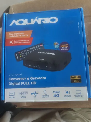 Conversor Digital aquário DTV-7000S