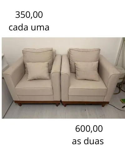 Poltrona de linho