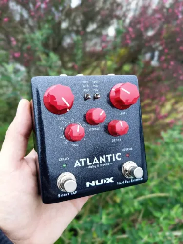 Pedal Delay Reverb NUX Atlantic Shimmer Tap Tempo ñ Strymon Kailani Narciso Guitarra