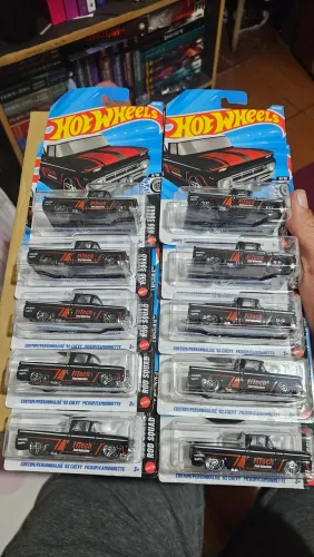 Lote Hotwheels chevy 62